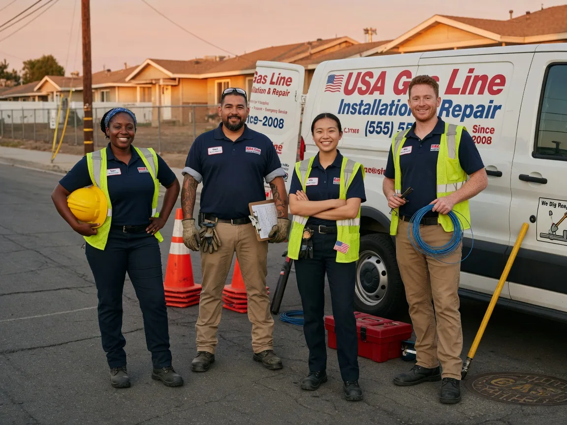 Gas Line Installation company in Lahoma, OK